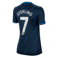 Fotballdrakt Dame Chelsea Raheem Sterling #7 Bortedrakt 2023-24 Kortermet